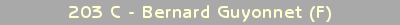 203 C - Bernard Guyonnet (F)
