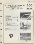 Identification des modèles de 203