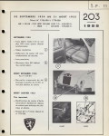 Identification des modèles de 203