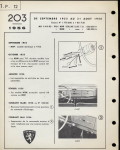 Identification des modèles de 203
