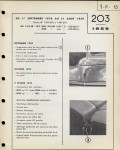 Identification des modèles de 203