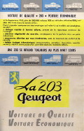 La 203 Peugeot (1953)