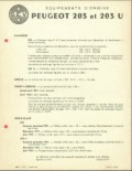 &Eacute;quipements d'origine SEV